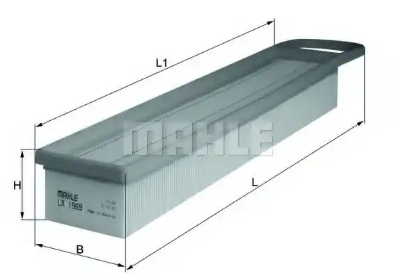 Cel mai bun preț Filtru aer MAHLE ORIGINAL LX 1969 MAHLE