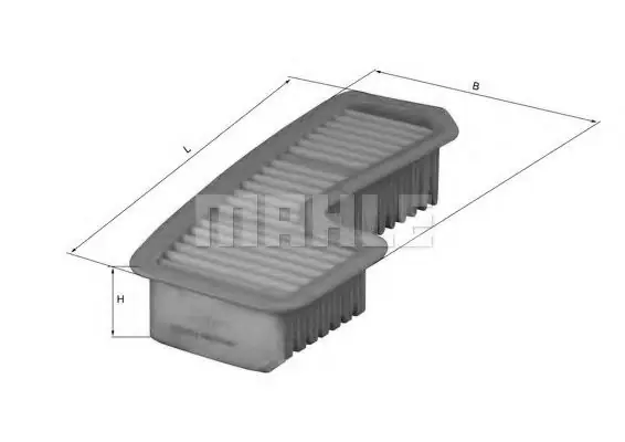 Disponibil imediat Filtru aer MAHLE ORIGINAL LX 1936 MAHLE
