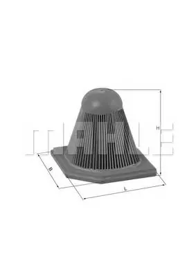 Filtru aer MAHLE ORIGINAL LX 1892 MAHLE Livrare expres
