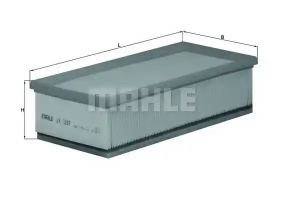 Cumpără online Filtru aer MAHLE ORIGINAL LX 1837 MAHLE