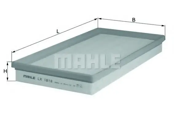 Filtru aer MAHLE ORIGINAL LX 1818 MAHLE Lichidare de stoc