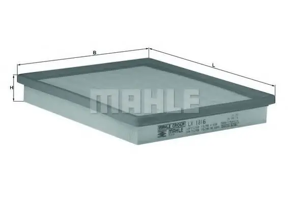 Filtru aer MAHLE ORIGINAL LX 1816 MAHLE Ofertă de sezon
