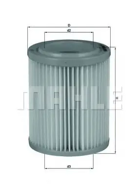 Preferatul clienților Filtru aer MAHLE ORIGINAL LX 1768 MAHLE