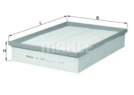 Filtru aer MAHLE ORIGINAL LX 1764 MAHLE Livrare gratuită