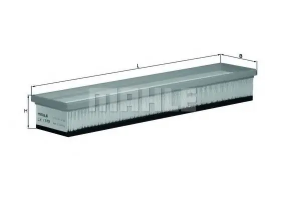 Mai ieftin Filtru aer MAHLE ORIGINAL LX 1745 MAHLE