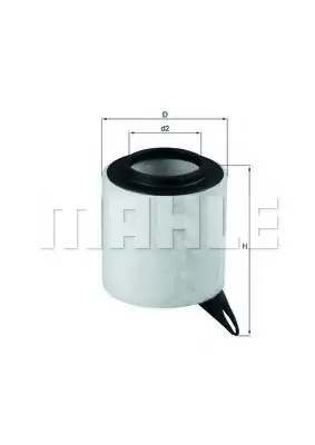 Filtru aer MAHLE ORIGINAL LX 1651 MAHLE Preț mic