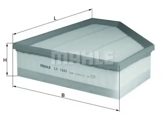 Filtru aer MAHLE ORIGINAL LX 1640 MAHLE Bestseller