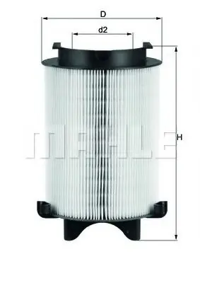Plată securizată Filtru aer KNECHT LX 1566 KNECHT