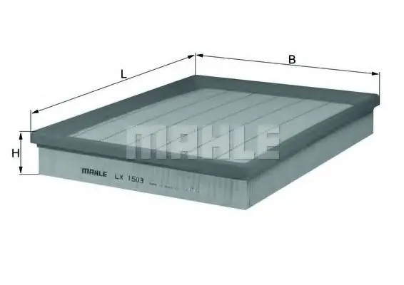 Filtru aer MAHLE ORIGINAL LX 1503 MAHLE Cel mai vândut