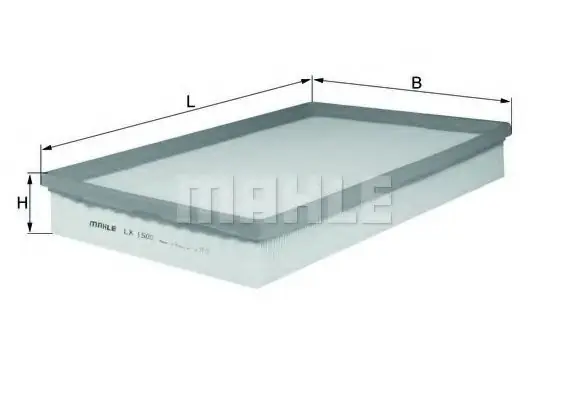 Filtru aer MAHLE ORIGINAL LX 1500 MAHLE Ofertă exclusivă