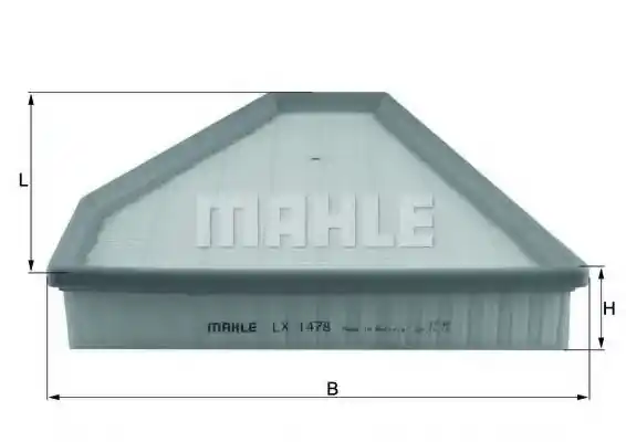 Discount Filtru aer MAHLE ORIGINAL LX 1478 MAHLE