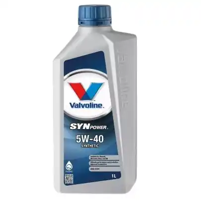 Reducere specială Ulei motor VALVOLINE SYNPOWER 5W40 V540SP 1 1L 1L VALVOLINE