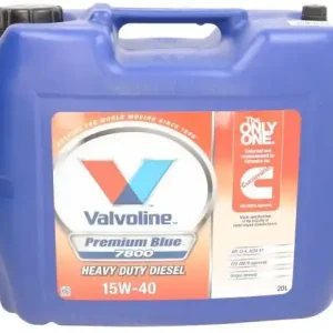 Ulei motor VALVOLINE PREMIUM BLUE 7800 15W40 Heavy Duty Diesel 20L 20L VALVOLINE Premium