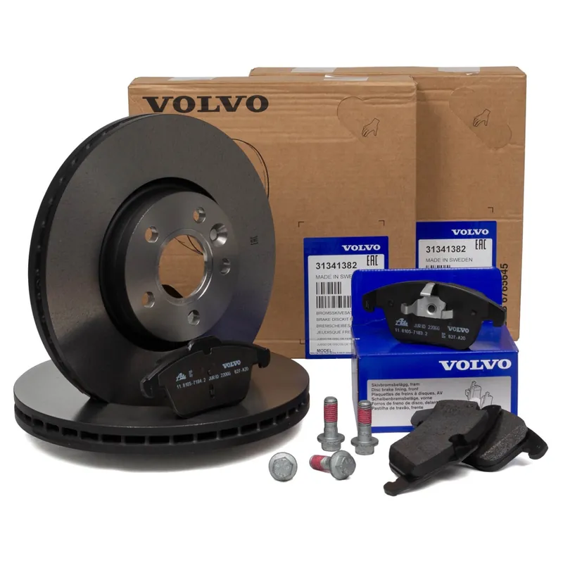 Ofertă de sezon Set 2 Buc Discuri Frana + Set Placute Frana Fata Oe Volvo XC70 2 2007 31341382+30793941 Volvo