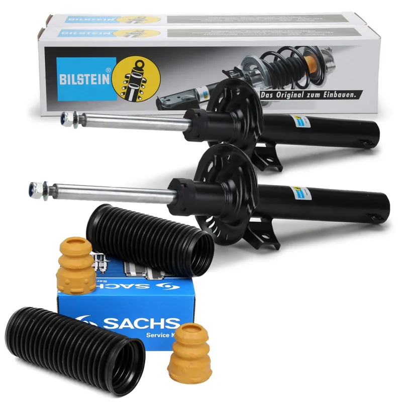 Set 2 Buc Amortizoare Fata Bilstein + Kit Protectie Praf Sachs Volkswagen Golf 6 2008-2013 2 X 22-183712 + 900 136 Bilstein Chilipir