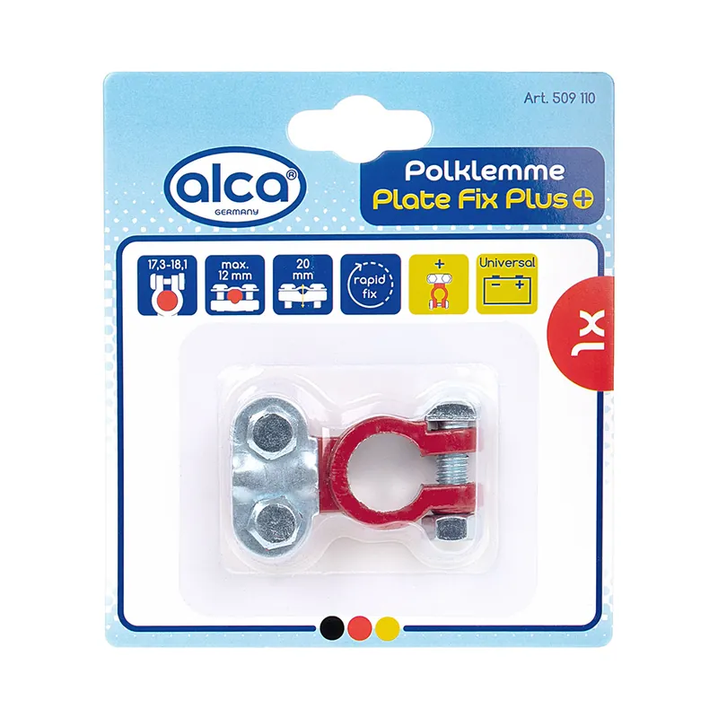 Borna Baterie Auto Rosu (+) ALCA Lichidare de stoc