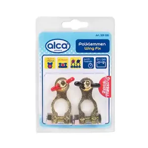 Vezi acum Set 2 Borne Baterie Rosu Si Negru ALCA