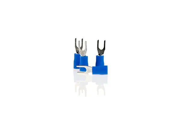 Ofertă specială Papuc Electric Auto Izolat Albastru Tip Furca 4.3Mm-Set 10 Buc ALCA