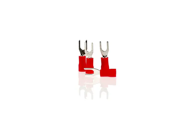 Preferatul clienților Papuc Electric Auto Izolat Rosu Tip Furca 4.3Mm-Set 10 Buc ALCA