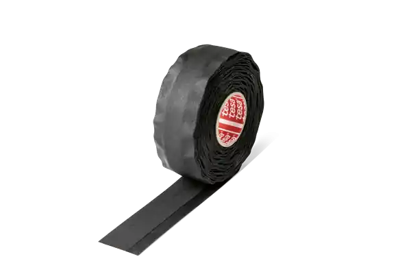 Banda Textila Cablaje Neagra25M 19Mm - Rezistenta 150C TESA Transport gratuit