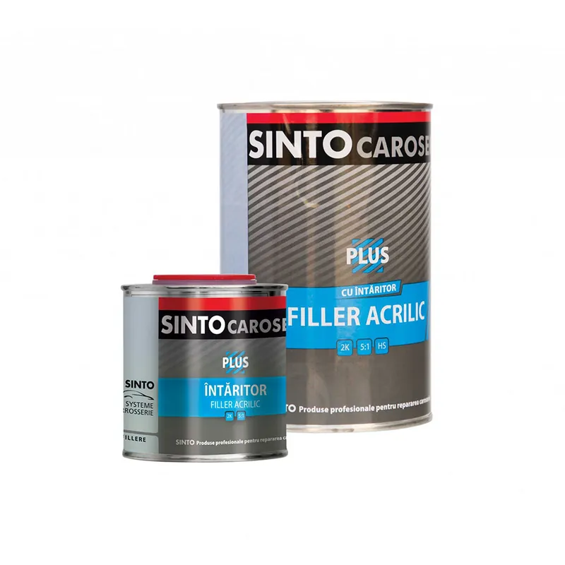 Filler Acrilic Plus 5:1 Cu Intaritor, Alb (0.75L + 0.15L) Sinto SINTO Popular
