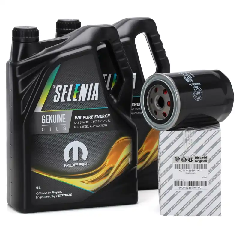 Set 2 Buc Ulei Motor Selenia WR Pure Energy 5W-30 5L 70205MF2EU + Filtru Ulei Oe Fiat 71749828 Fiat Preț mic