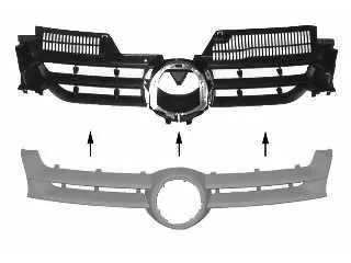 Transport gratuit grila radiator vw golf 5 2003-2008