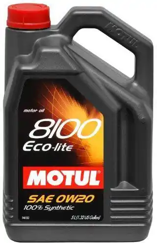 Ulei motor MOTUL 8100 ECO-LITE 0W20 108536 5L 5L Motul Retur ușor