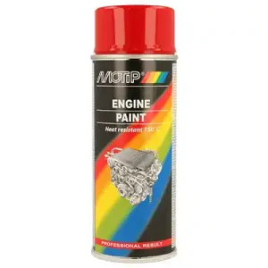 Vopsea Spray Pentru Motor (Rosu) 400 Ml MOTIP Doar azi