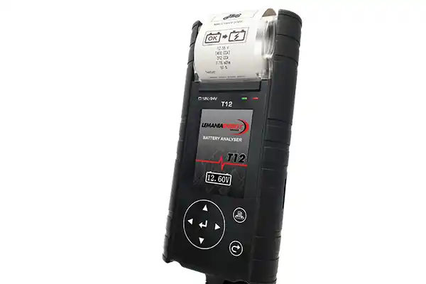 Tester Profesional De Baterii Cu Imprimanta Si Analizor Sistem Electric 12-24V Lemania LEMANIA ENERGY Disponibil imediat