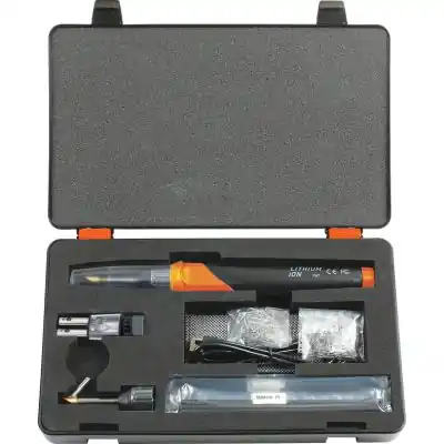 Set Reparatie Din Material Plastic Cu Acumulator. 134 Piese KS TOOLS Livrare rapidă