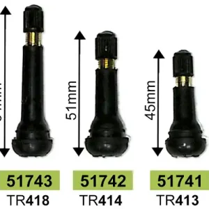 Valve Pentru Anvelope Tr413 45 Mm Set 100 Buc Jbm JBM Reducere extra