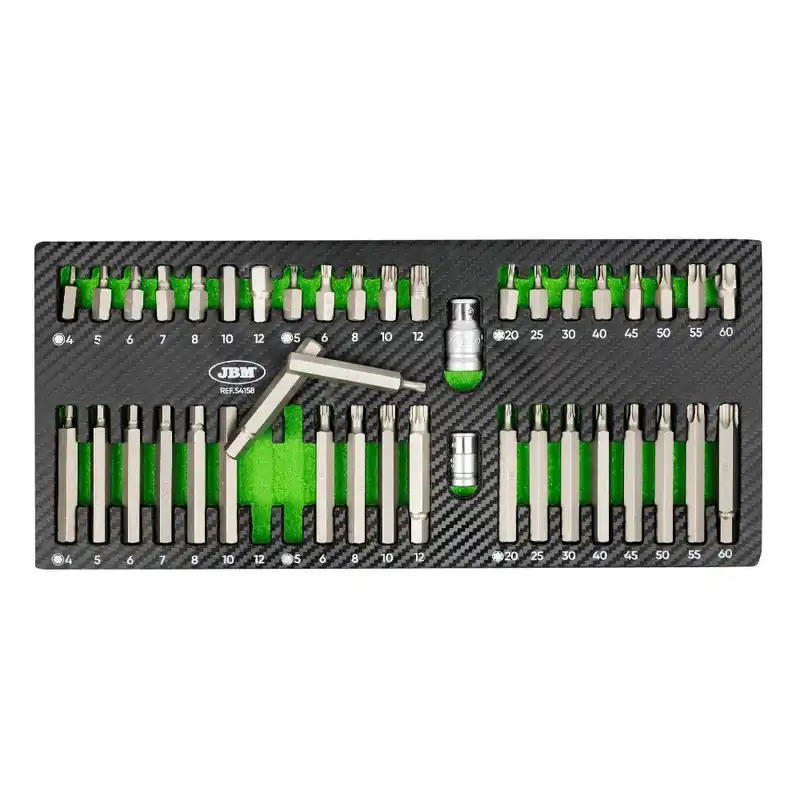 Popular Set De 42 Imbusuri Hexagonale. 12 Varfuri ?I Torx-Uri JBM