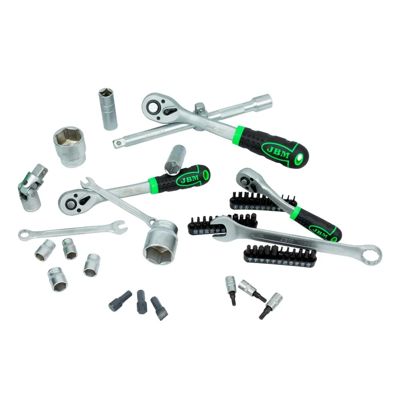 Reducere extra Trusa De Tubulare 216 Piese Hexagonale Zincat Jbm JBM
