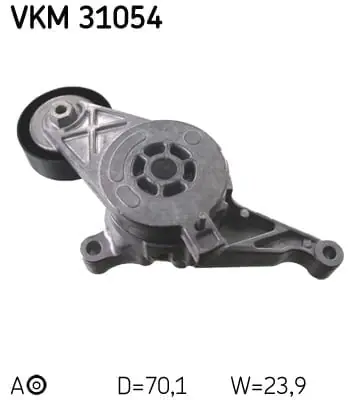 Intinzator curea transmisie SKF VKM 31054 VW GOLF 5 1.9 TDI Livrare rapidă