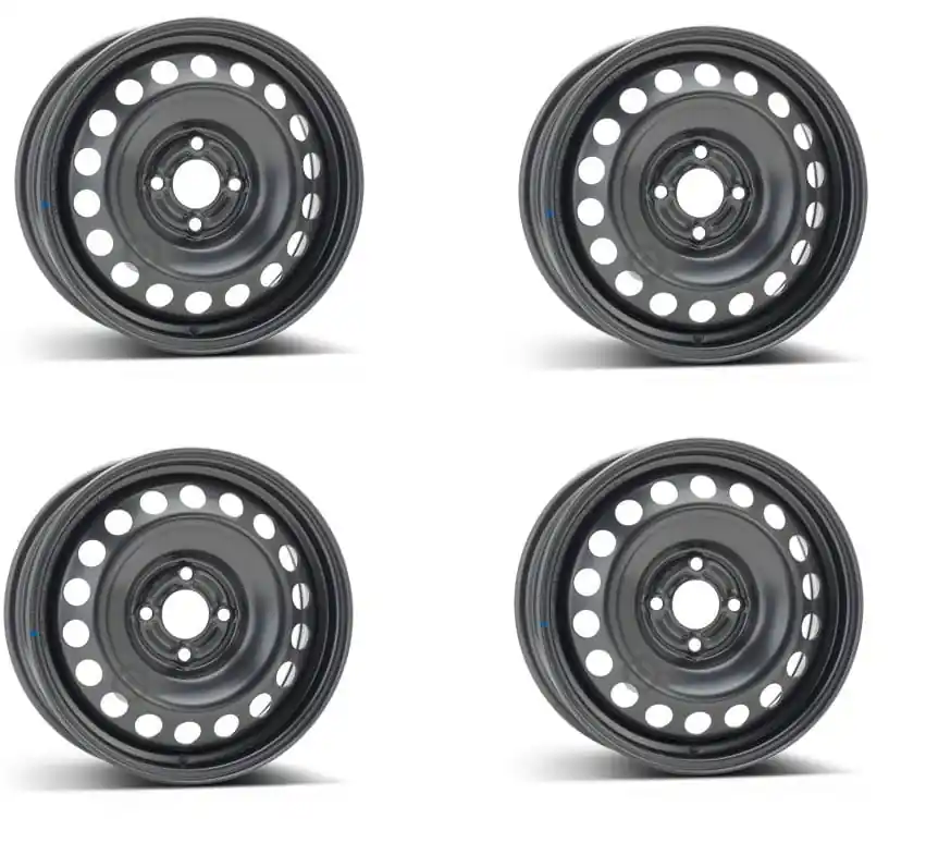 Reducere specială SET 4 JANTE TABLA DACIA LOGAN I 2004-2010 6Jx15 PCD 4×100-60 ET 50 LOGAN I