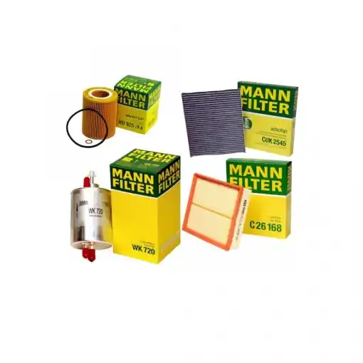 Pachet filtre revizie Saab 9-3 1.9 TiD 150 CP (09.2004 >) Mann-Filter Cumpărături sigure
