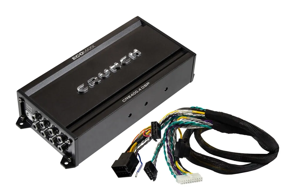 Amplificator cu procesor DSP Crunch CRE400.4DSP-ISO Ofertă limitată