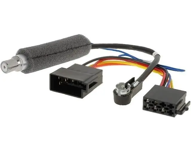 Livrare rapidă Adaptor de antenă + Conector ISO 4carmedia ZRS-SA-2/SET