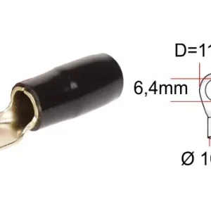 Ochi cablu ACV 30.4700-06 (1 buc) negru Livrare rapidă