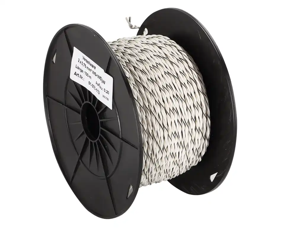 Reducere specială Cablu difuzor ACV FLRY Twisted white/white-black 075