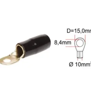 Ochi cablu ACV 30.4700-13 (1 buc) negru Ofertă de sezon
