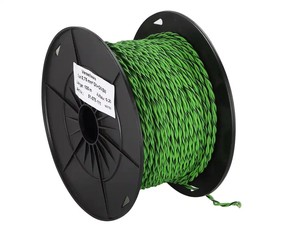 Livrare expres Cablu difuzor ACV FLRY Twisted green/green-black 075