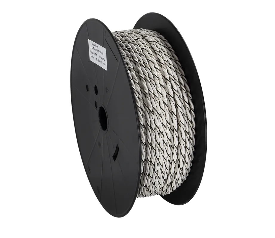 Cablu difuzor ACV FLRY Twisted white/white-black 250 Cumpărături sigure