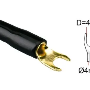 Ofertă Furcă cablu ACV 30.4440-03 (1 buc) negru