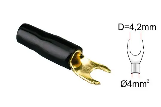 Ofertă Furcă cablu ACV 30.4440-03 (1 buc) negru