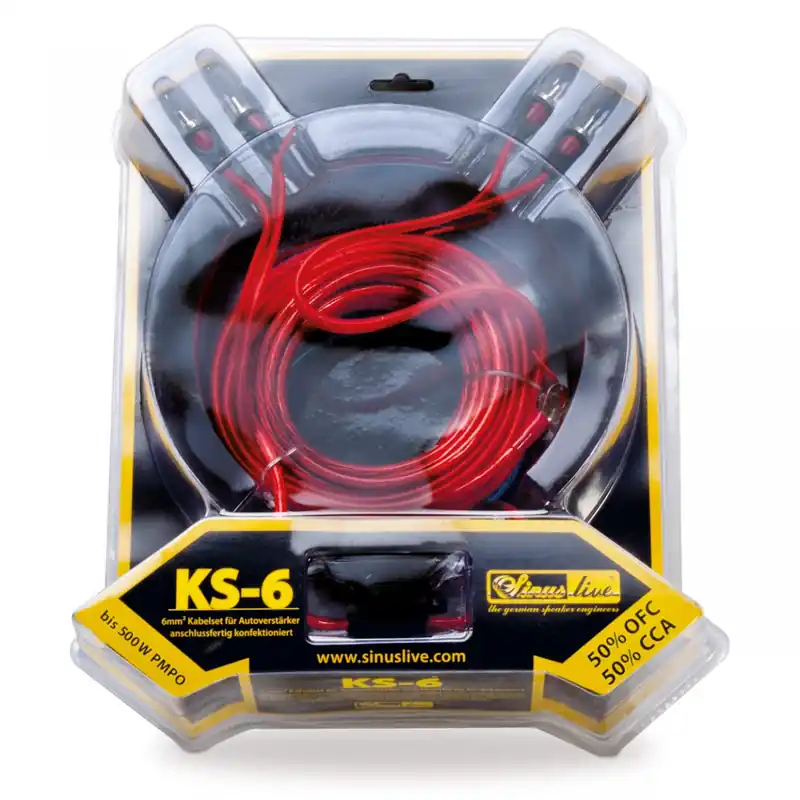 Set de cabluri Sinus Live KS-6 Plată sigură