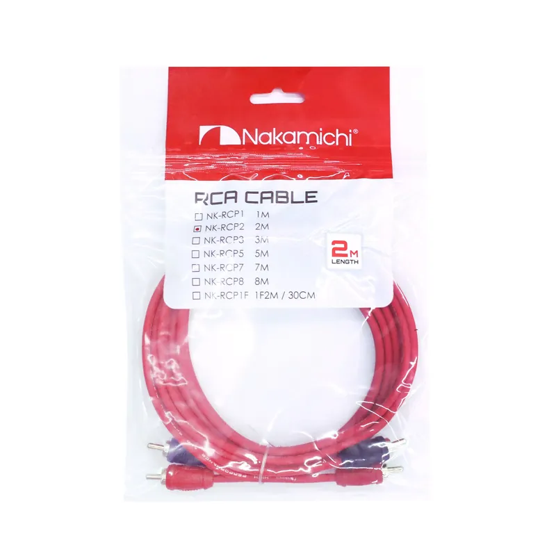 Cablu de semnal Nakamichi NK-RCP2 Premium