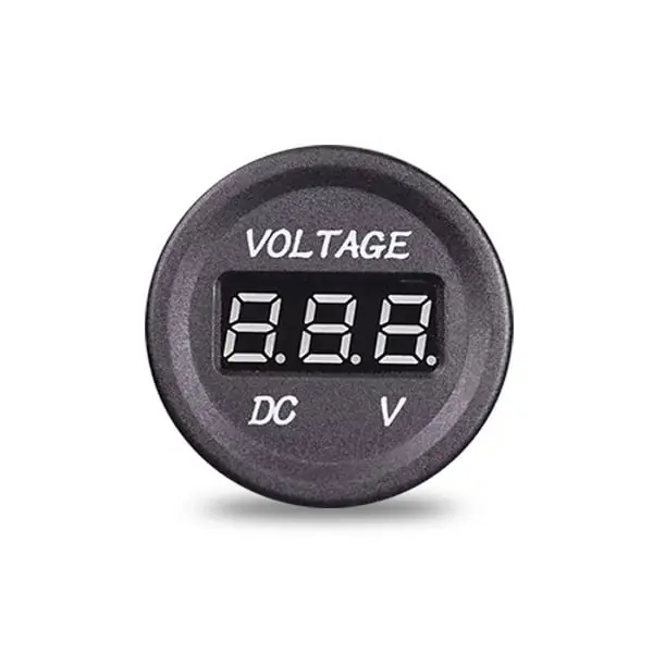 Calitate înaltă Voltmetru, 6-30V, LED albastru MY1082