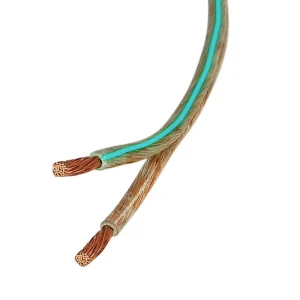 Cablu pentru conectarea difuzoarelor ACV RCA 25 transparent/mint yard goods Bestseller